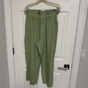 Gianni Bini Sage Green Straight Leg Pants